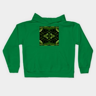 Pattern of The Beauty of a Green Lemon by mavicfe Kids Hoodie